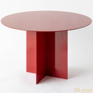Acrobat Red Round Coffee Table