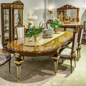Giorgio Luxury Oval Dining Table