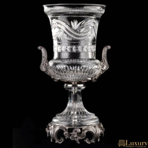 Durham Transparent Crystal Vase