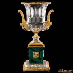 Dunwich Luxury Malachite Vase