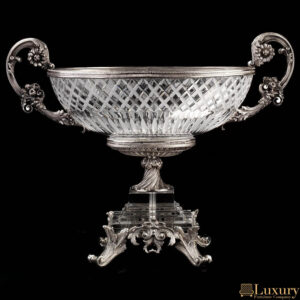 Luciano Oval Transparent Bowl