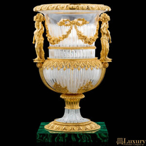 Ludlow Luxury Tall Crystal Vase