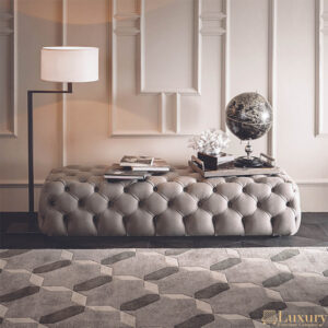 Hackney Luxury Tufted Ottomans