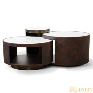 Alton Set of Marble Tables
