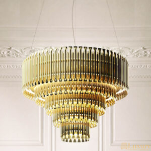 Melton Designer Gold Chandelier