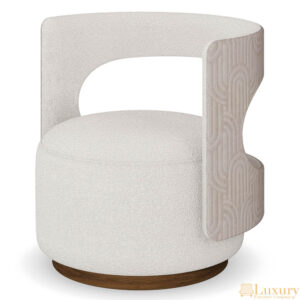 Tesla Luxury Round Armchair