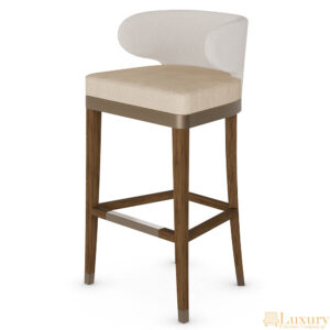 Malham Tall Velvet Bar Chair