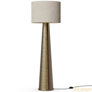 Yarm Tall Gold Floor Lamp