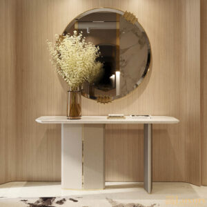 Aadil Luxury Grey Console Table