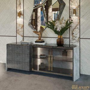 Aadil Luxury Marble Sideboard