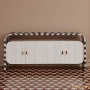 Zebra Designer Striped Sideboard