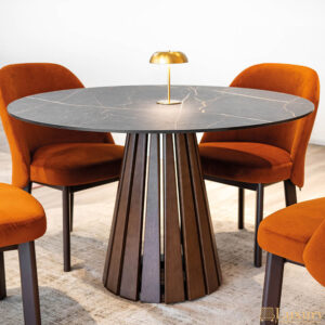 Lorenzi Sahara Noir Dining Tables